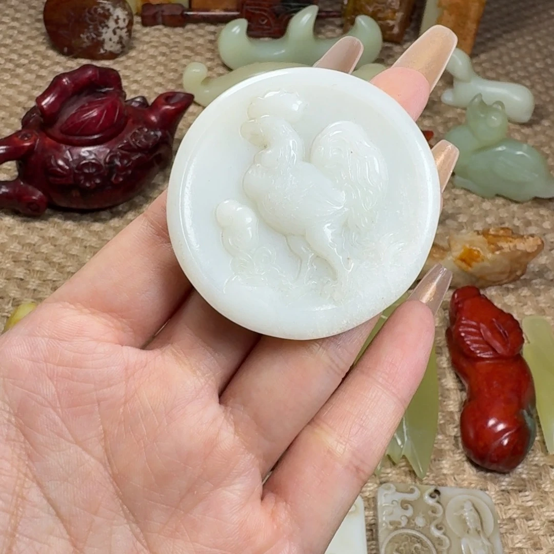 吊坠白玉菩提挂件