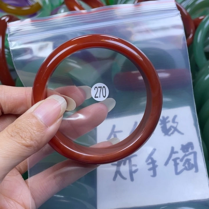 未镶嵌手镯石英质玉5657