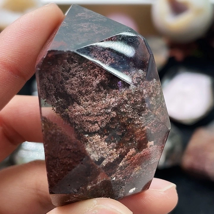 水晶天然水晶未镶嵌丹*