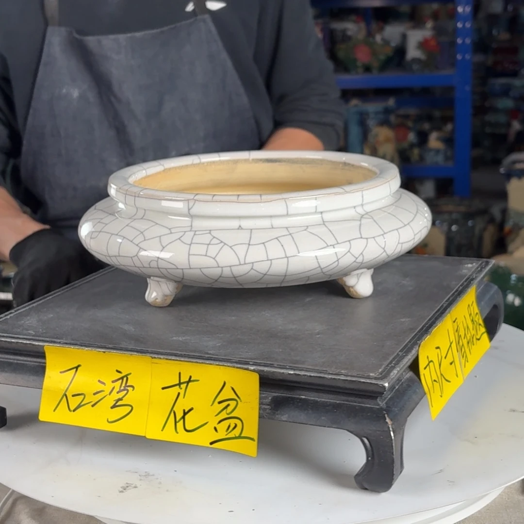 一风堂石湾花盆 内18*5