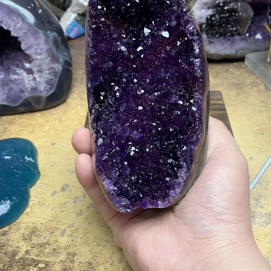 未镶嵌紫晶大型摆件（非配饰）