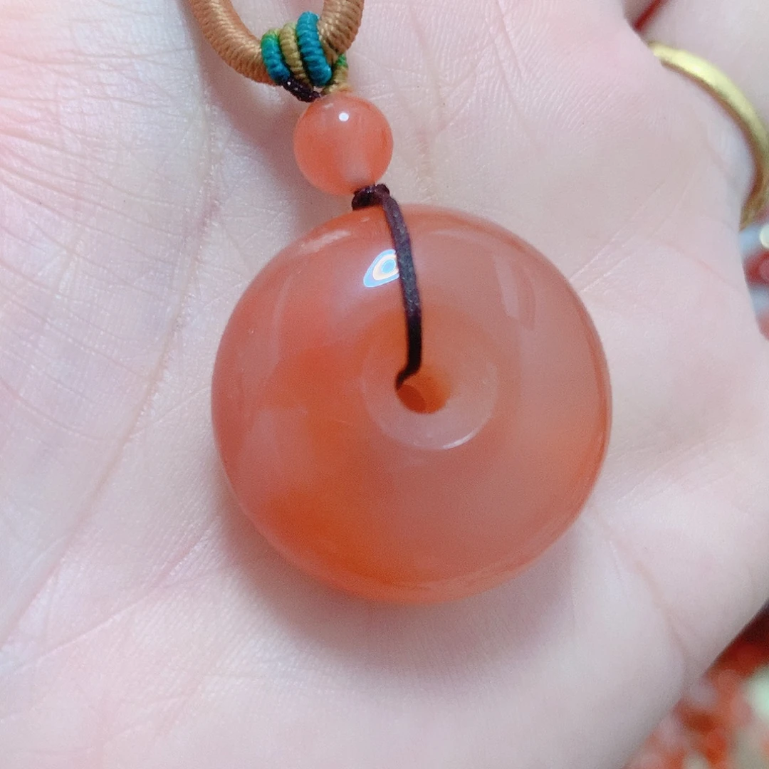 南红玛瑙未镶嵌吊坠(不含链)