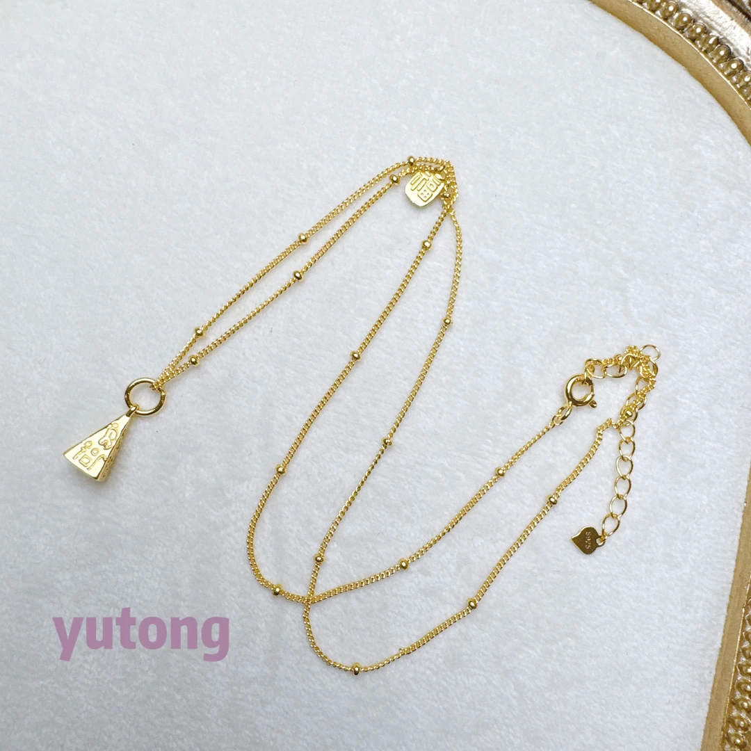 坠链均925银 【雨桐高奢饰品】项链CC00706