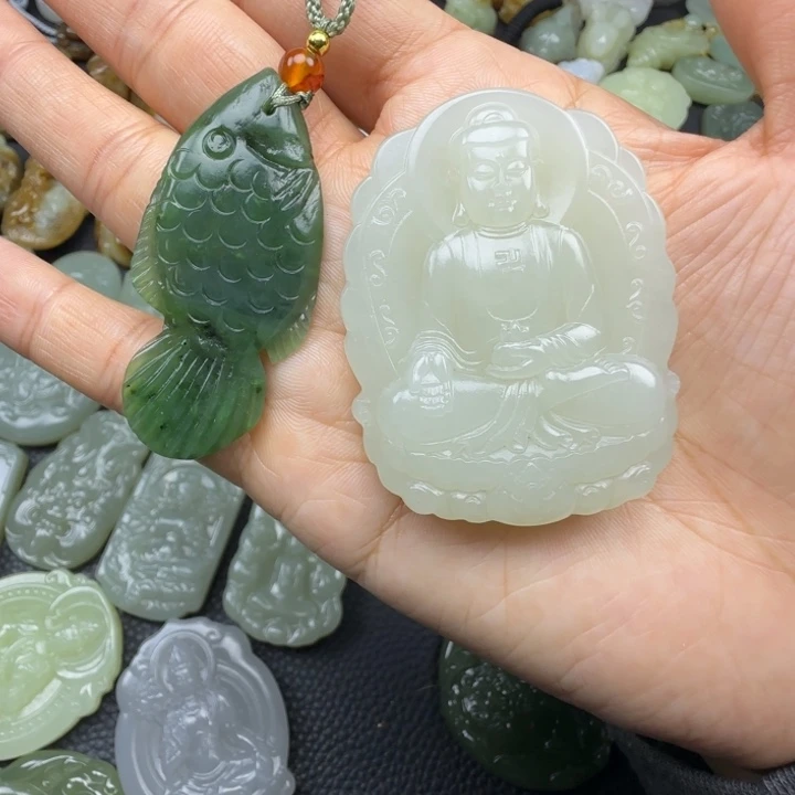 波***丶和田玉未镶嵌珠宝奇石