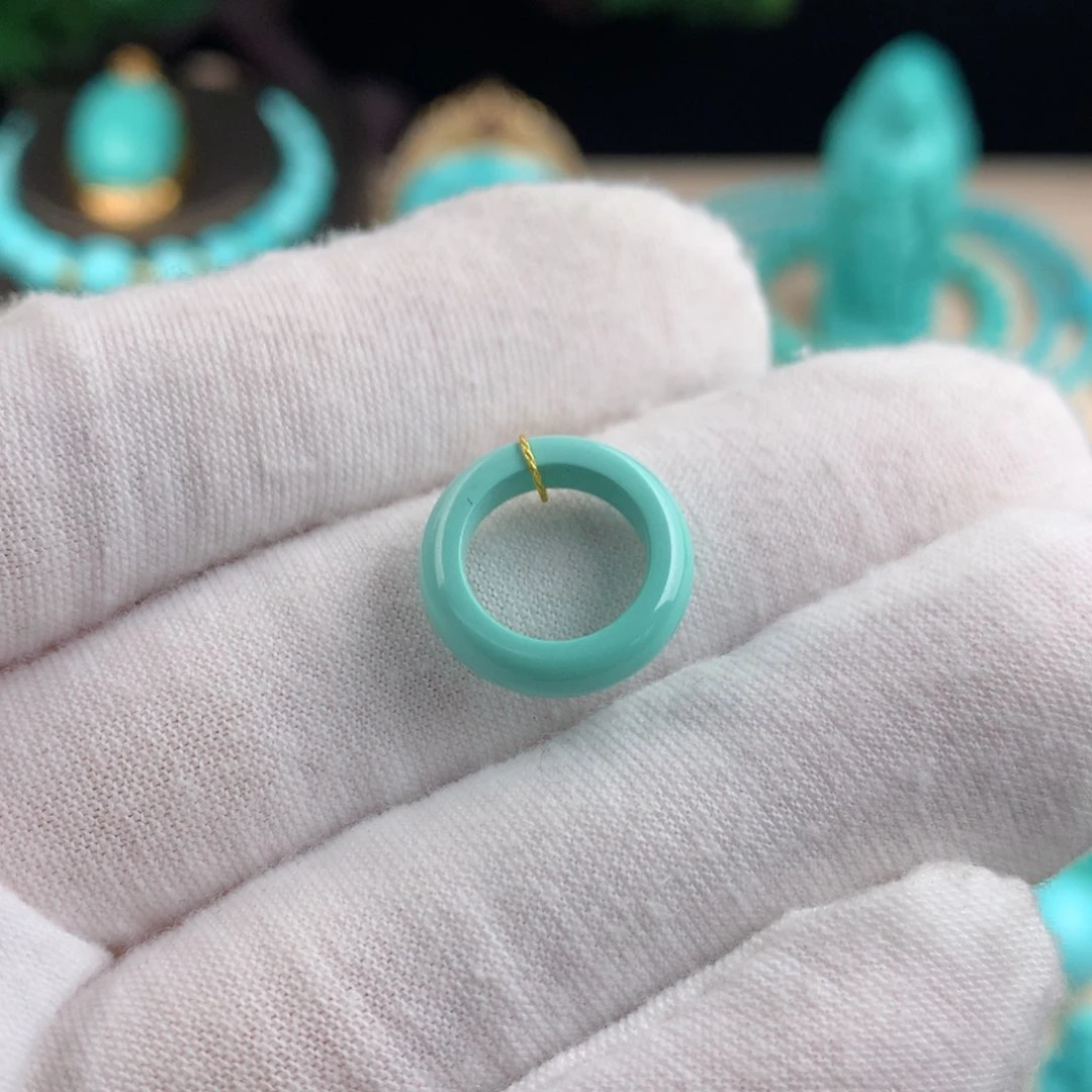 【闪购商品】绿松石珠宝半成品未镶嵌