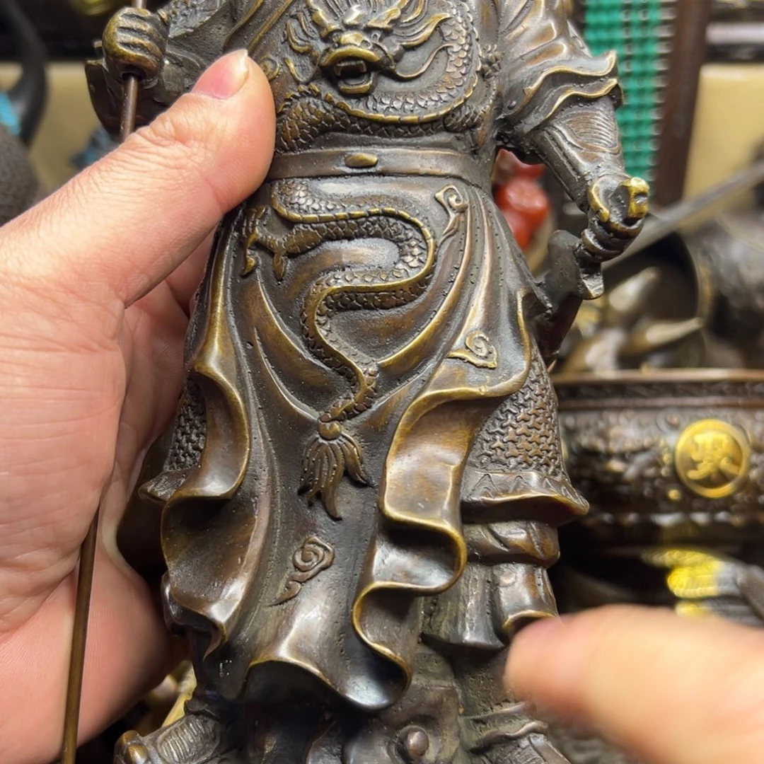 铜摆件欢迎欢迎你