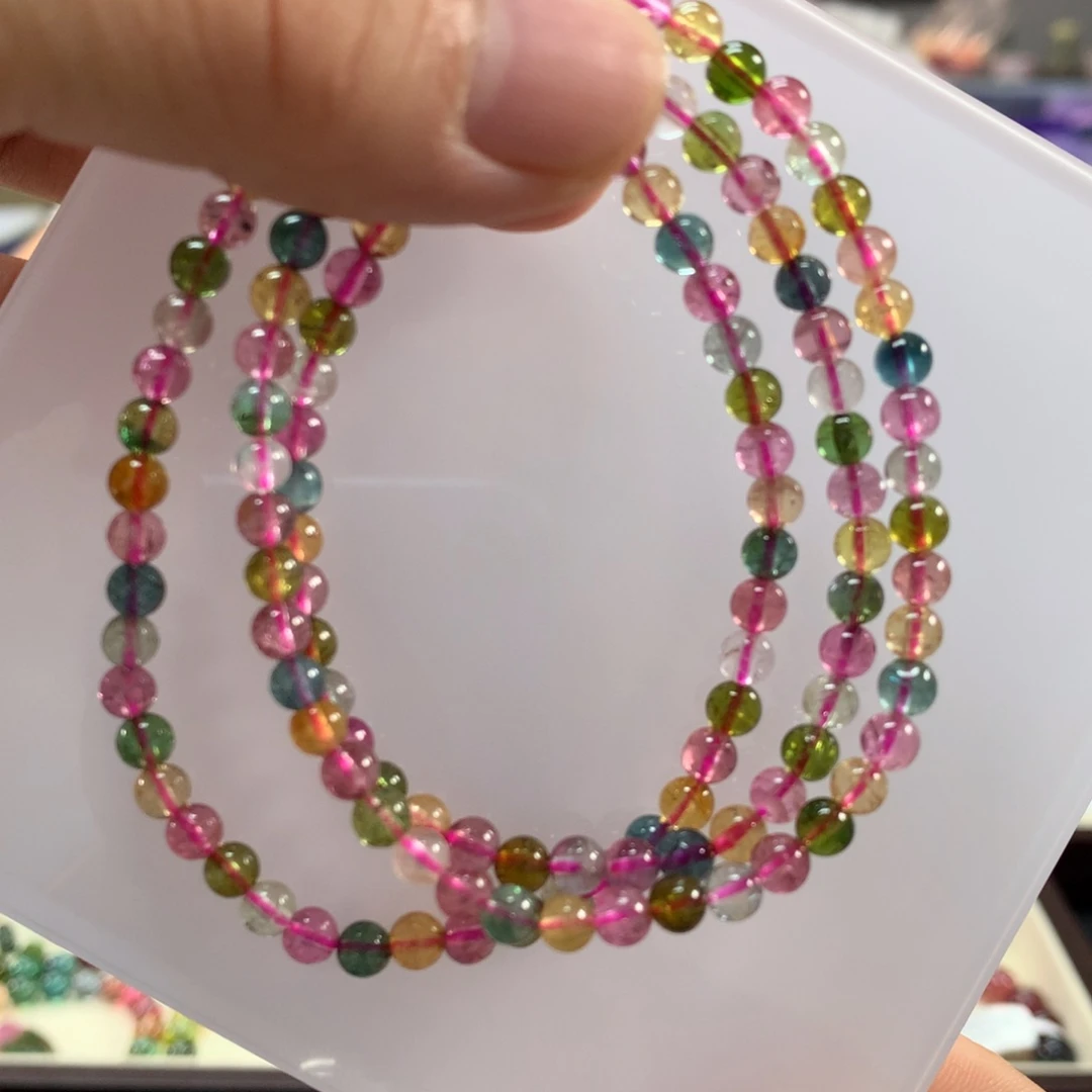 手链未镶嵌碧玺4.6左右多样性发其一条