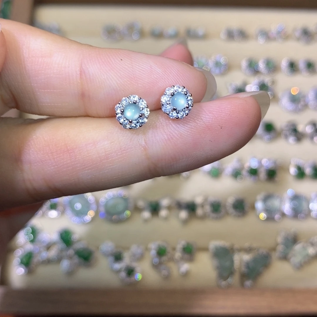 翡翠未镶嵌颈饰天然