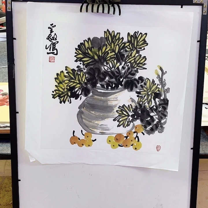 国画张圣敏先生纯手绘作品