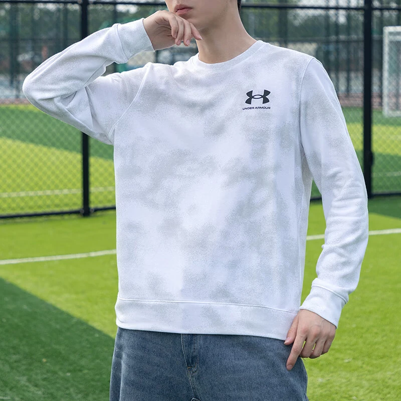 Under Armour/安德玛男装 2025春季新款内搭透气圆领卫衣套头衫