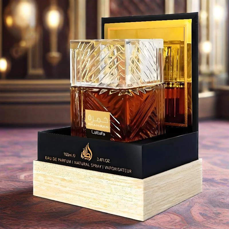 lattafa香水Khamrah阿拉伯迪拜男女香水持久留香中东沙特花果香调