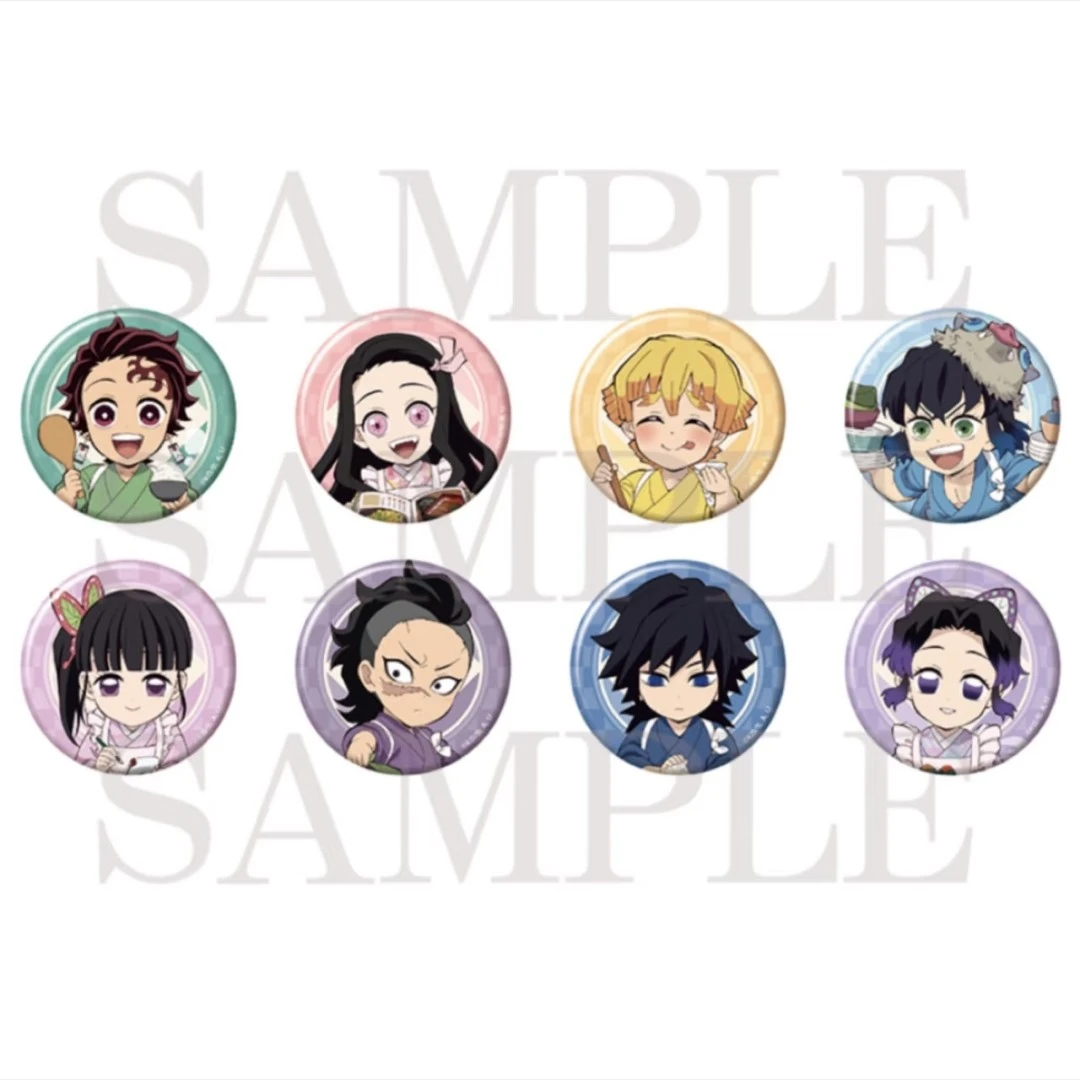 【鬼灭之刃】食堂快闪系列吧唧 【默认代拆】