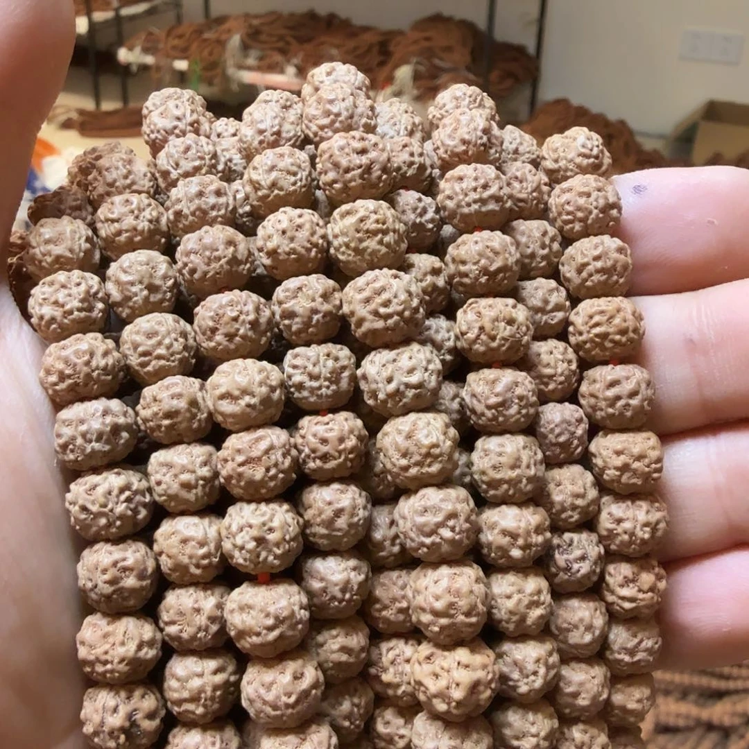 吊坠金刚菩提平头梅花108保全品手持