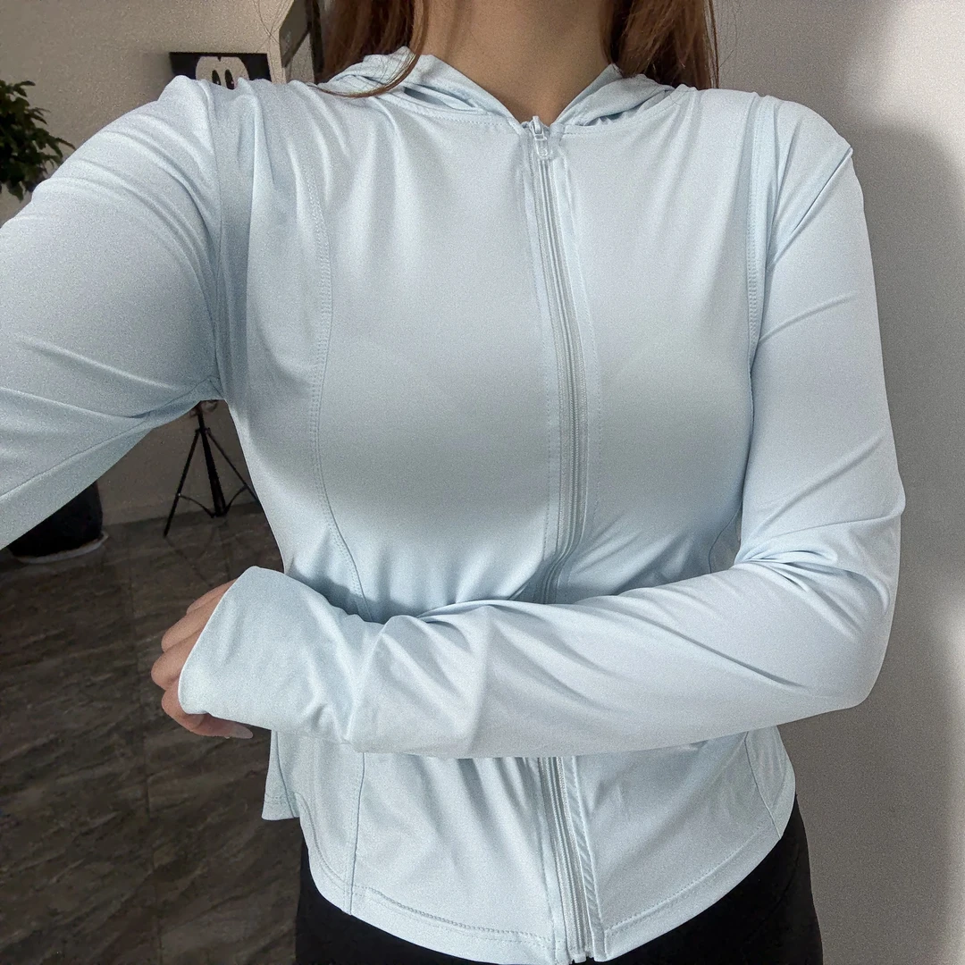 防晒衣女款夏季出行冰丝透气连帽外套上衣遮阳防晒服防紫外线修身