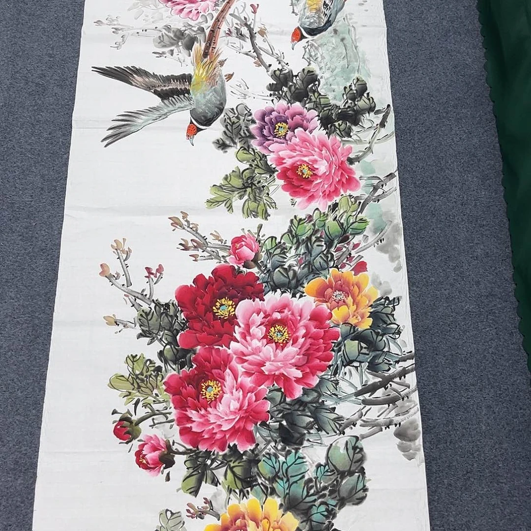 国画宣纸国画纯手绘作品