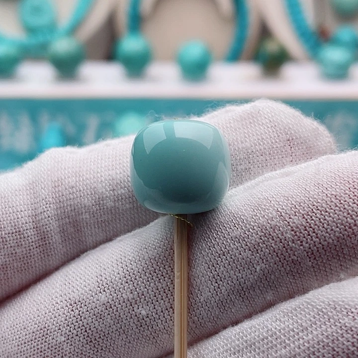 未镶嵌绿松石珠宝奇石13.6