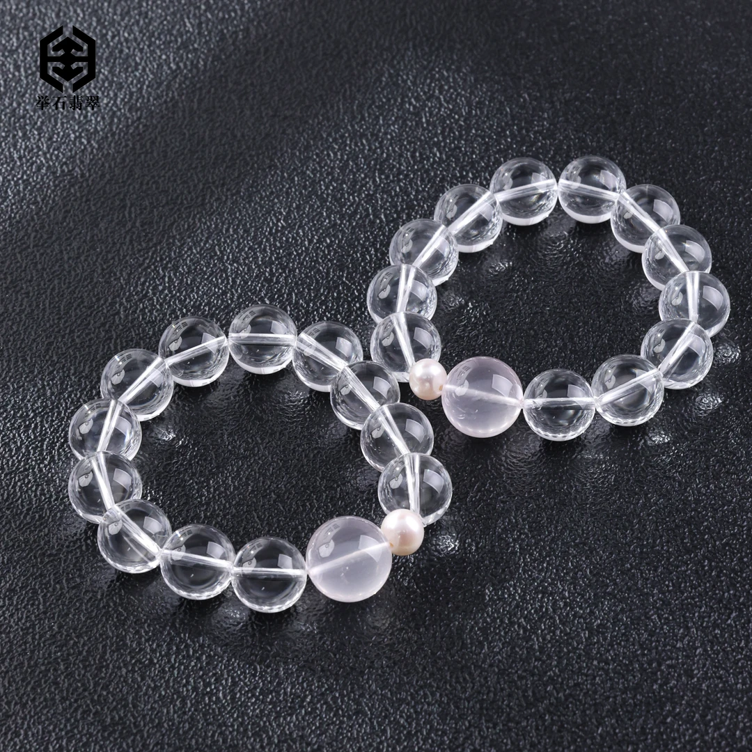 【举石臻品】TH0419-1000-036水晶手串（一件/多样性发/约13mm+）M