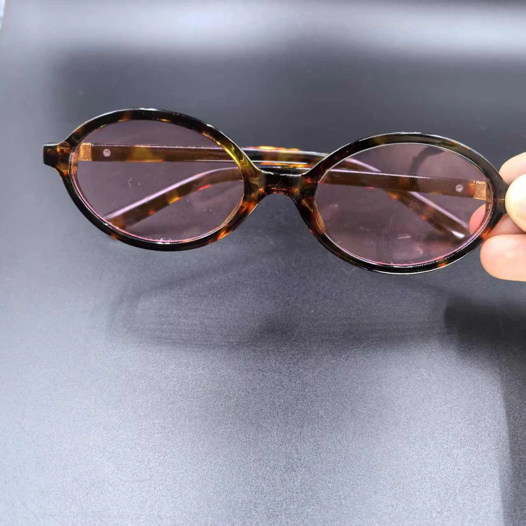 1302 十三 花色 红色 平光镜