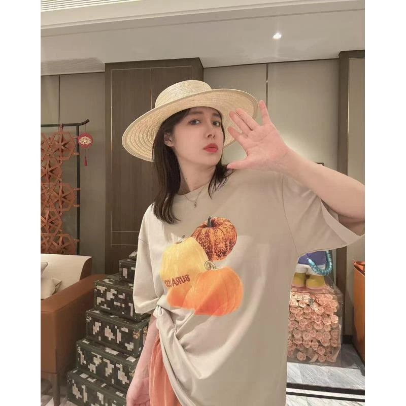 BETTER JOELAY-大版【大大南瓜】时尚T恤短袖可爱潮流休闲风KH3066