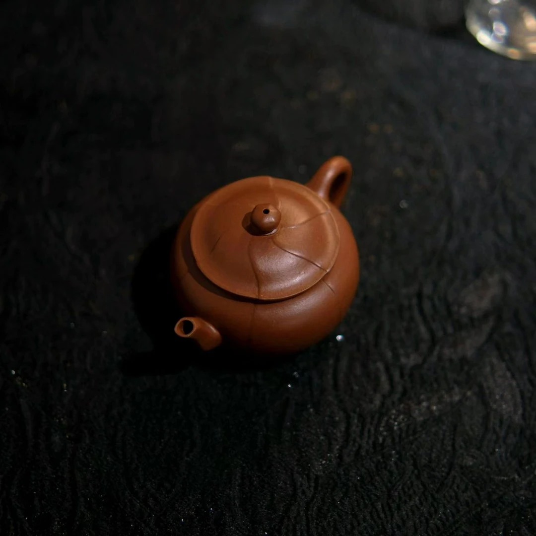 观一茶堂 | 三两茶叙·手工茶壶小煤窑朱泥旋香紫砂壶105ml