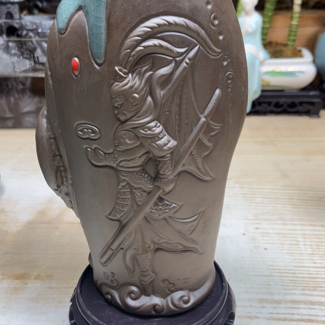 瓷片陶瓷花盆陶瓷艺术