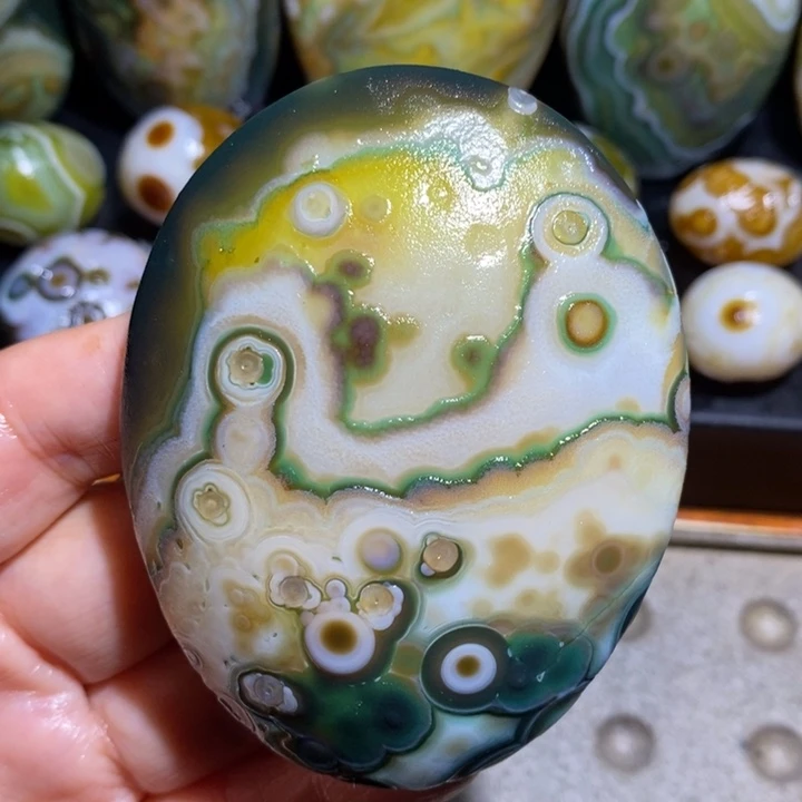 未镶嵌玛瑙/玉髓珠宝半成品10