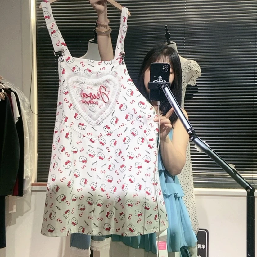 【闪购商品】猫咪背带裙