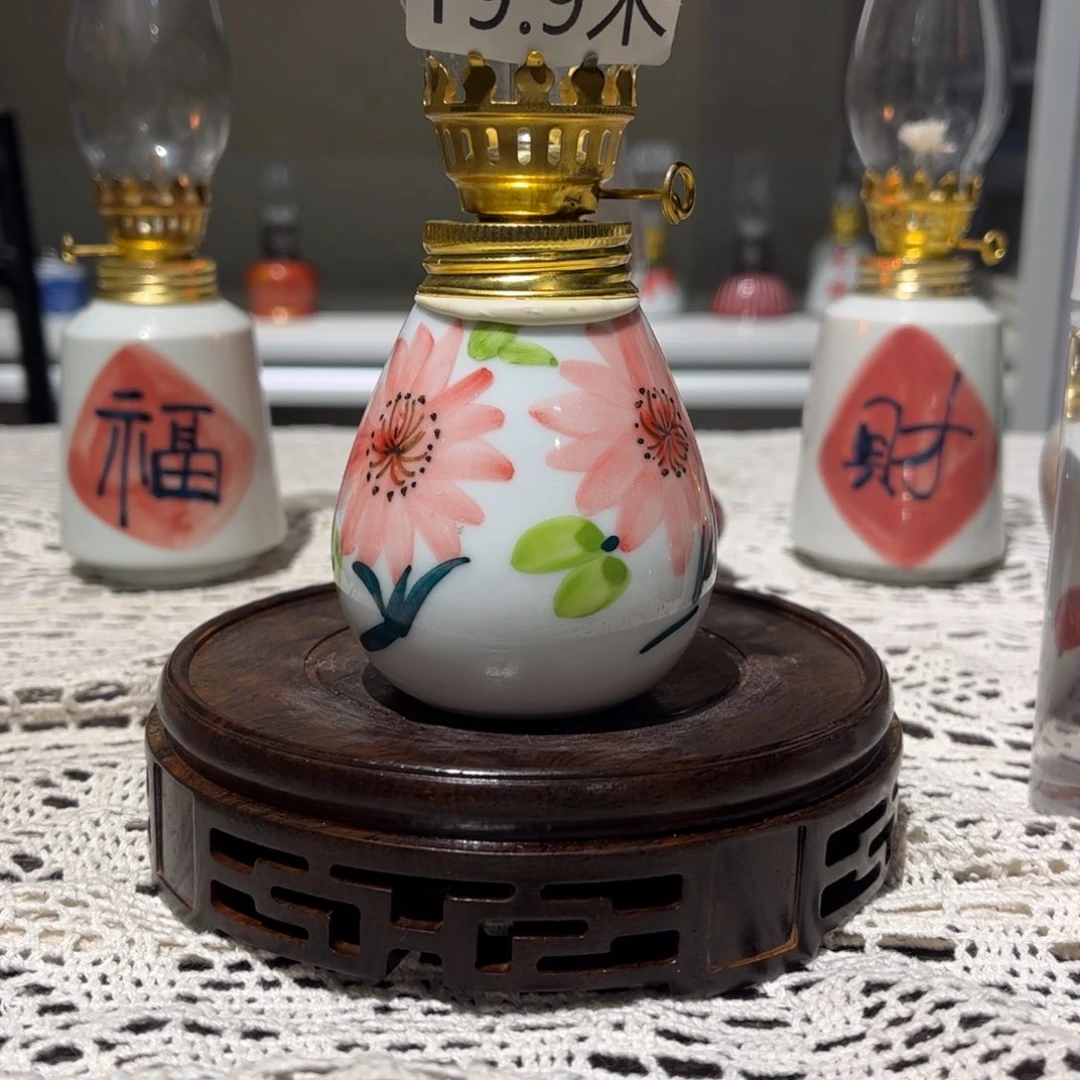 摆件景德镇陶瓷香薰灯