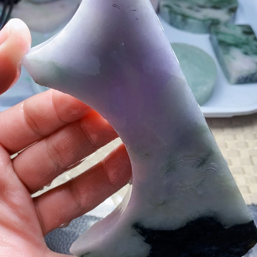 翡翠未镶嵌颈饰58