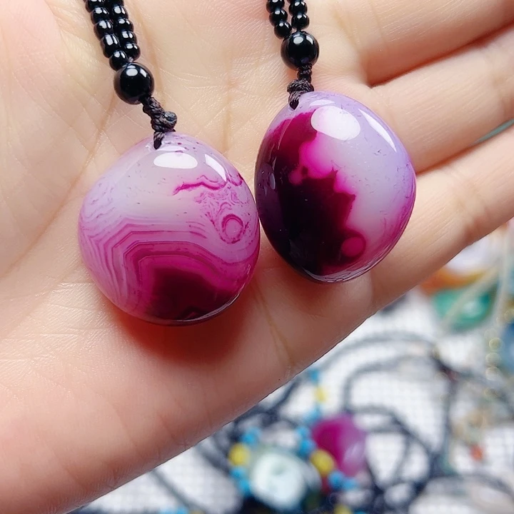 玛瑙/玉髓未镶嵌颈饰