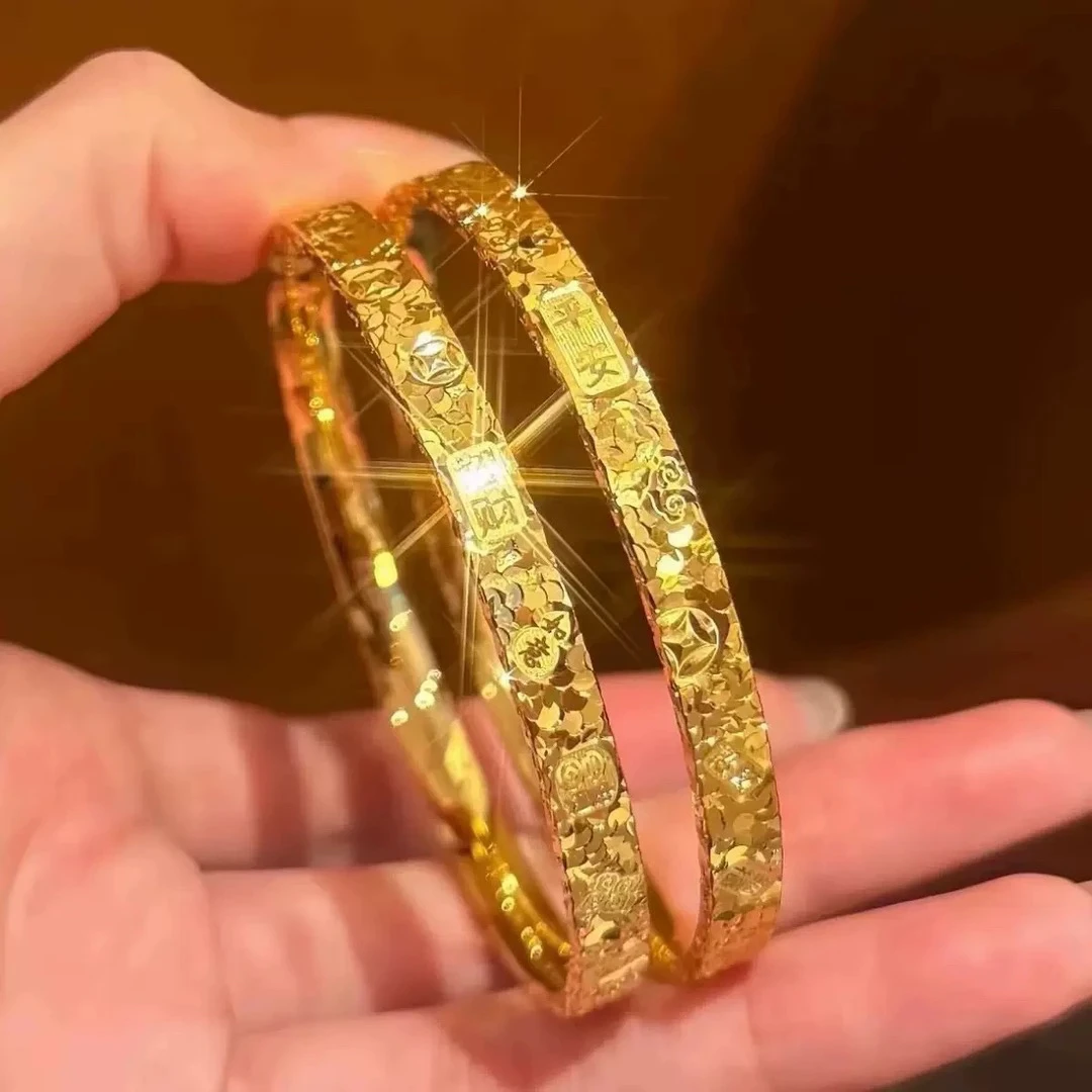 【抖音好货】孟加拉赤金豆豆提炼手工改款【吉言碎碎冰】精工版可佩戴