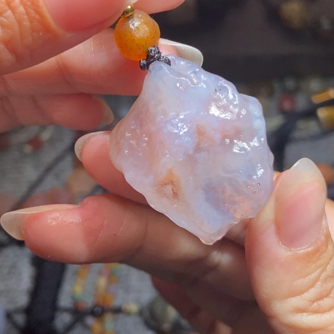 未镶嵌玛瑙/玉髓珠宝半成品