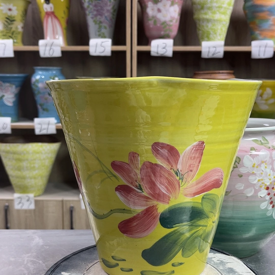 景德镇陶瓷花盆花盆