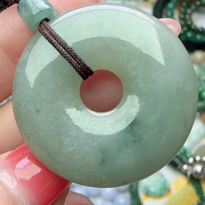 翡翠未镶嵌颈饰天然A货78