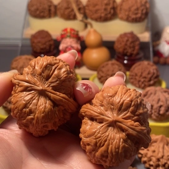 文玩核桃吊坠45门墩全品