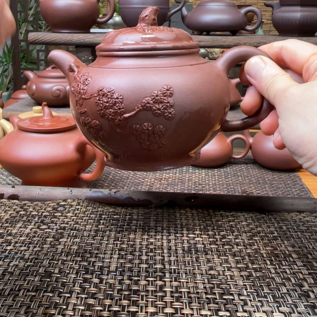 茶壶紫砂宜兴原矿紫砂手工制470