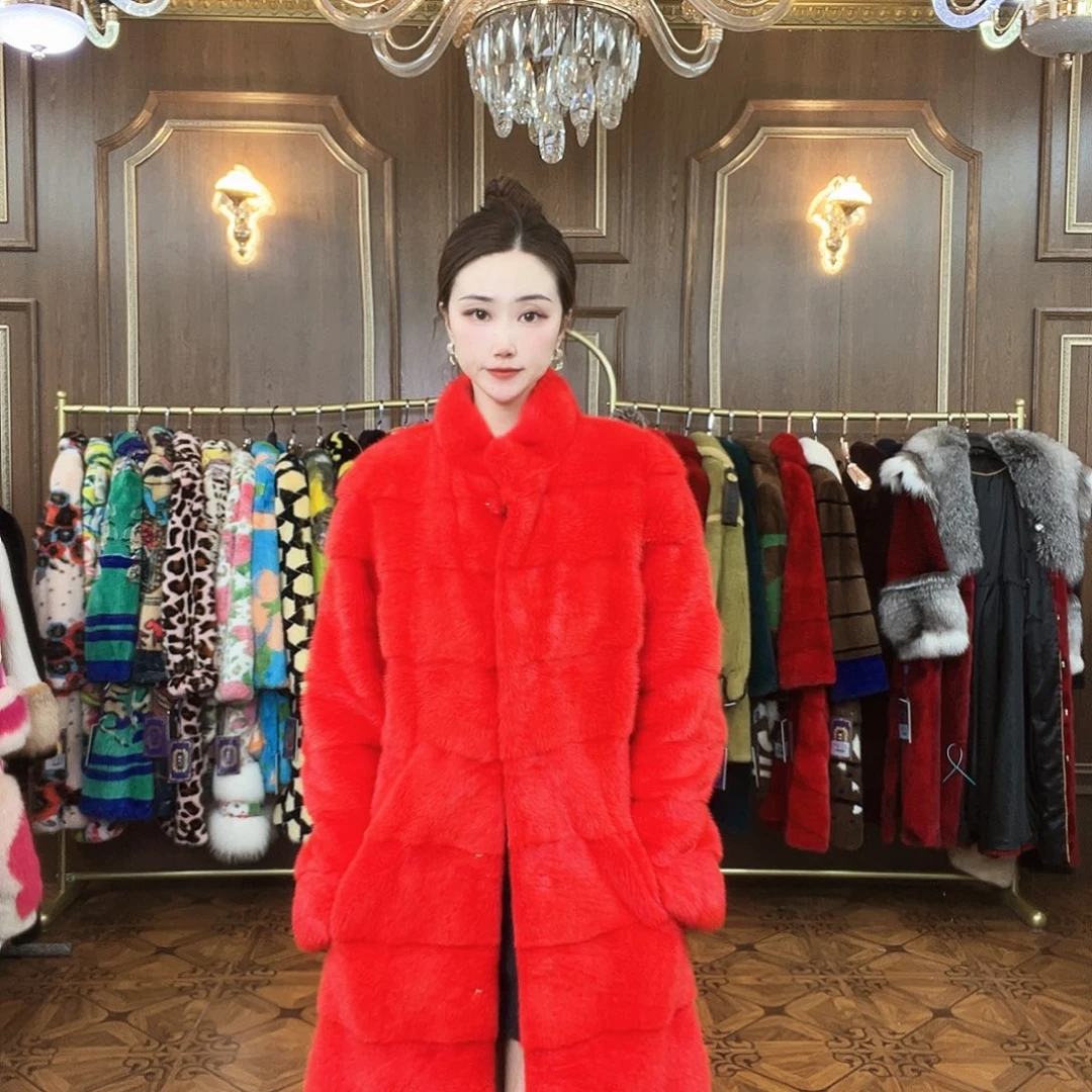 貂皮大衣时尚潮流