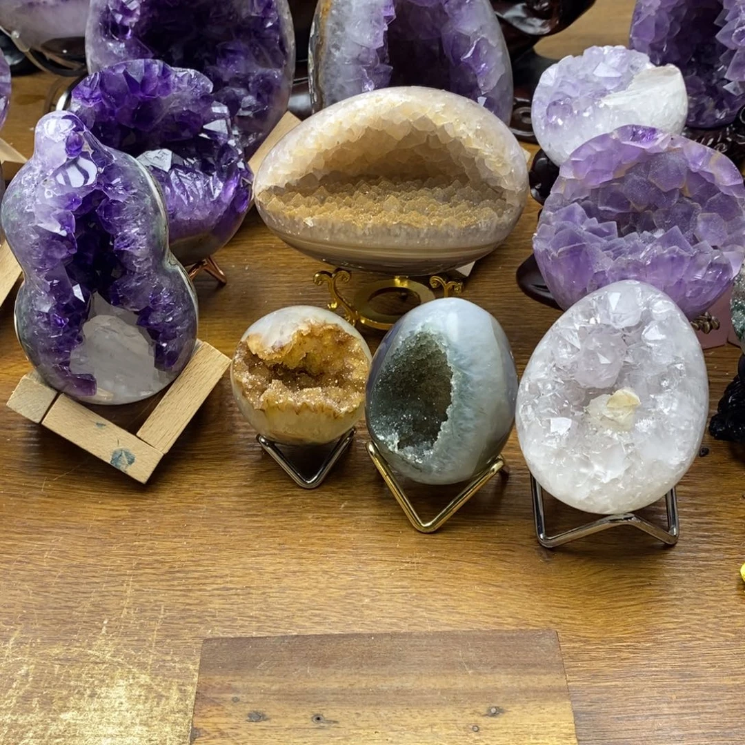 未镶嵌大型摆件（非配饰）紫晶