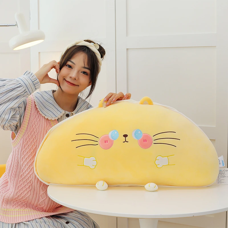 可爱猫咪靠垫抱枕靠枕玩偶毛绒玩具陪睡抱枕男女生礼物