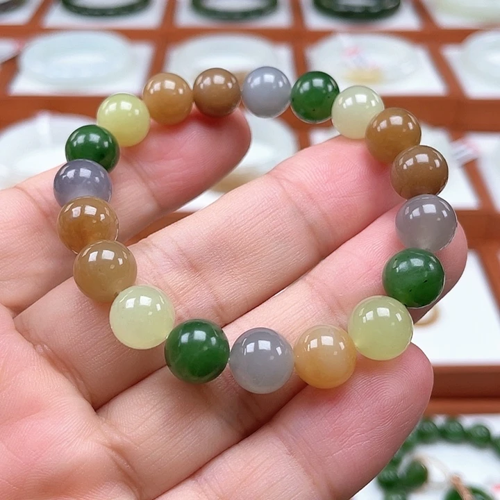 富***祥未镶嵌手串和田玉
