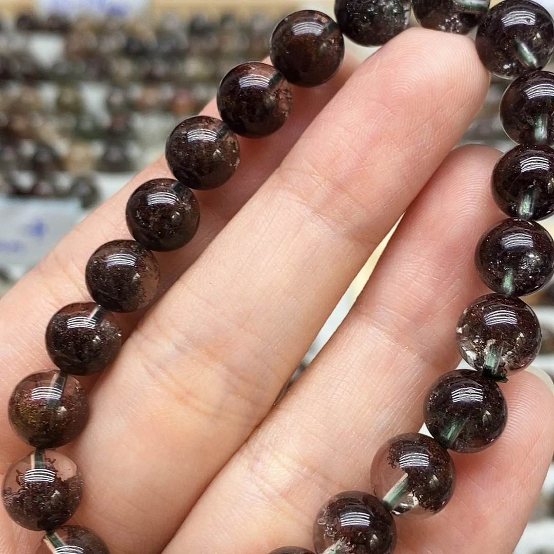 卷***眷未镶嵌手链水晶8.5mm