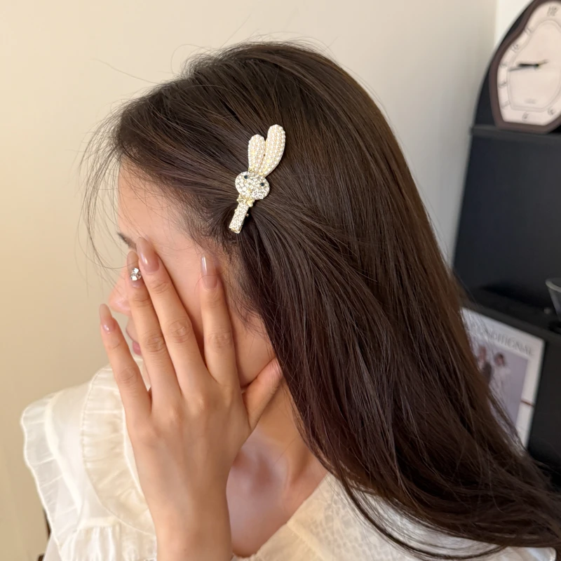 发卡气质发夹可爱夹子复古鸭嘴夹边夹烫发发饰卡通风侧边夹头饰女