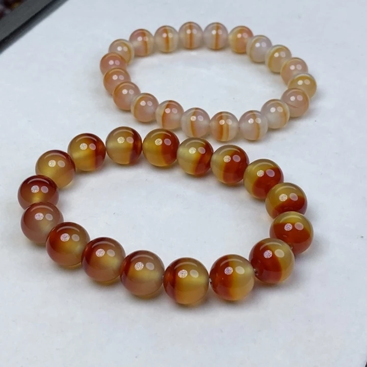 玛瑙/玉髓手链未镶嵌空*菜