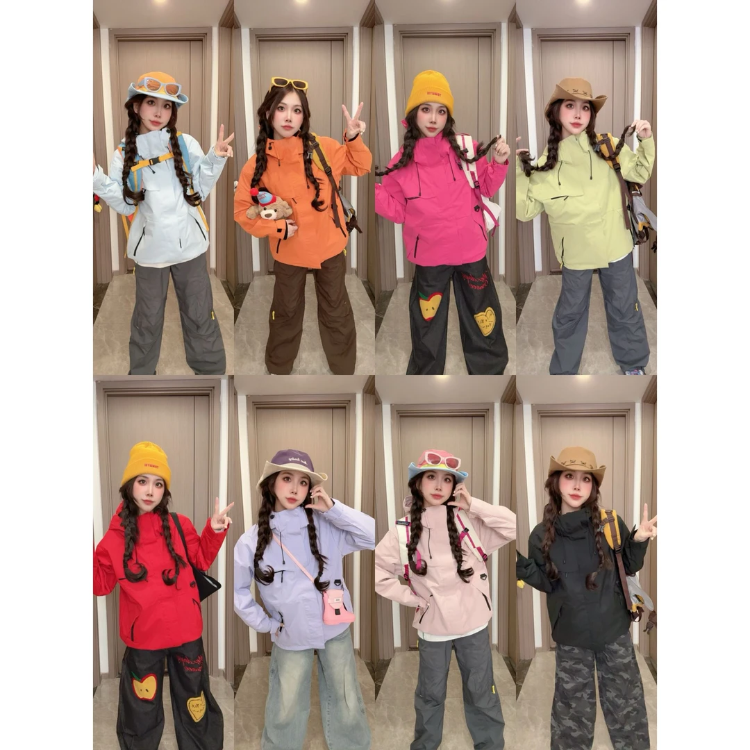 【4.0户外追风者】STA EARTH情侣户外三合一冲锋夹克三防登山服外套