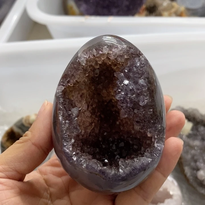珠宝半成品紫晶未镶嵌34