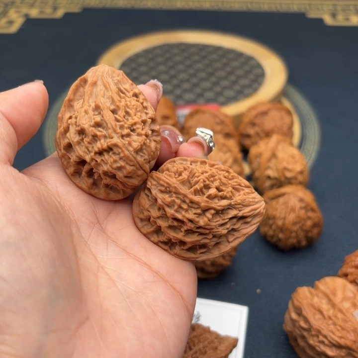 文玩核桃把件小****子天使之翼55