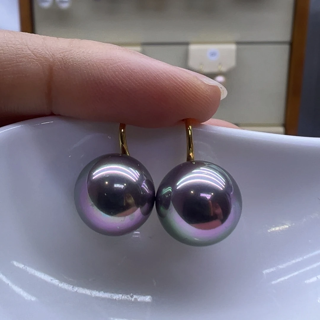 淡水珍珠耳饰未镶嵌