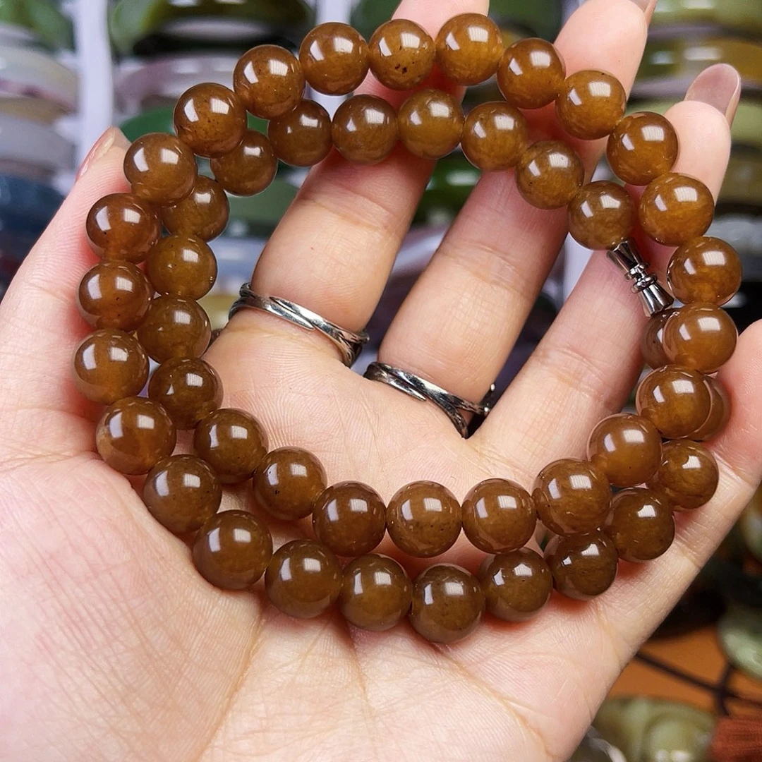 未镶嵌蛇纹石玉颈饰