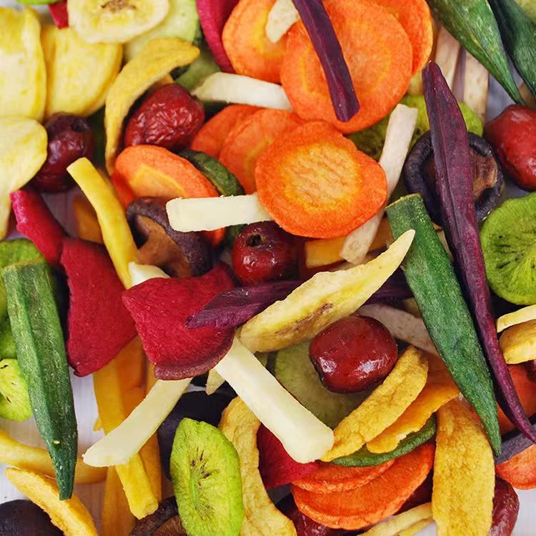 【100g*3大袋】综合果蔬脆片低温脱水水果干蔬菜干营养休闲零食