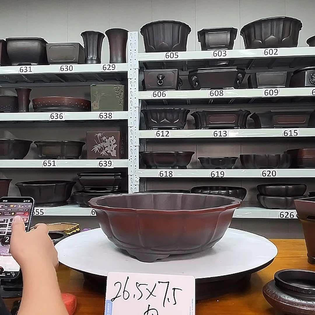 紫砂花盆宜兴紫砂11号